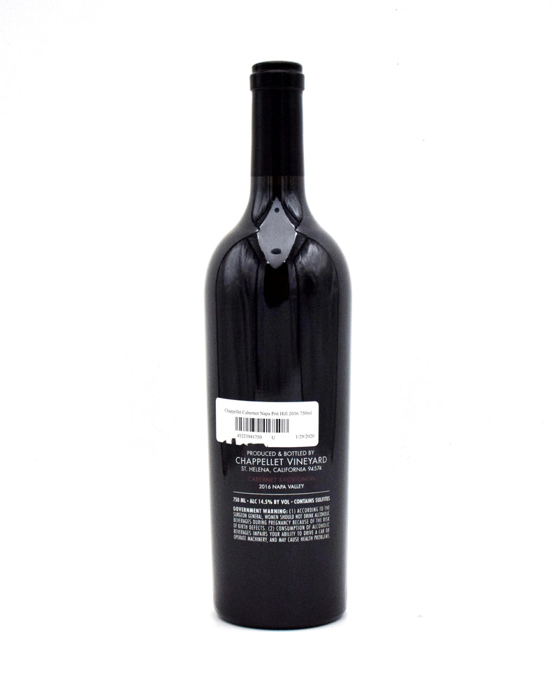 2016 Chappellet Pritchard Hill Cabernet Sauvignon