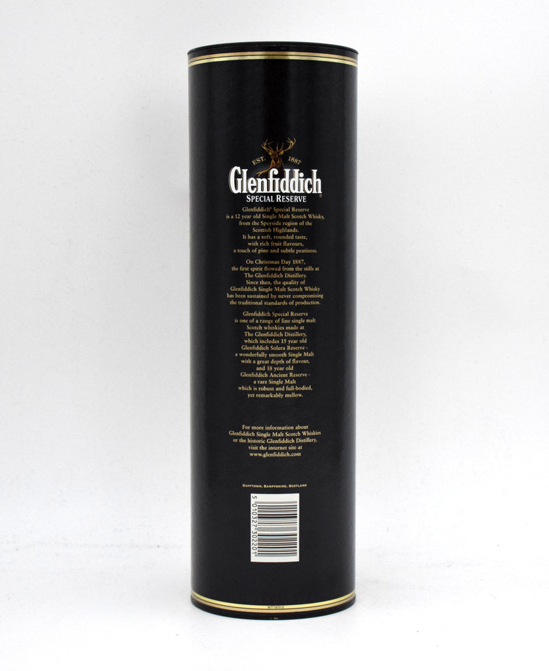Glenfiddich Special Reserve 12 Year Old Pure Single Malt Scotch (1L)