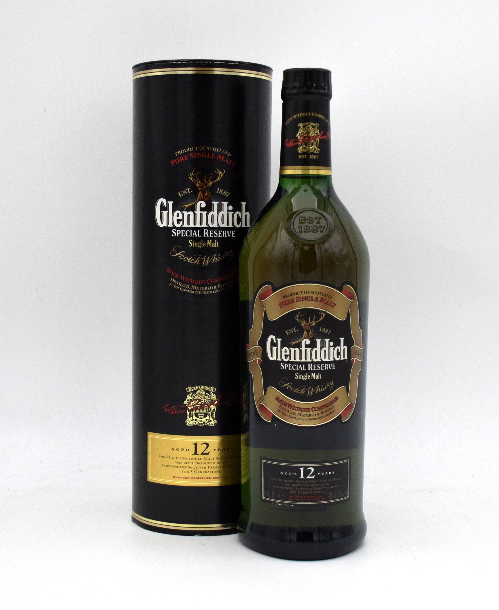 Glenfiddich Special Reserve 12 Year Old Pure Single Malt Scotch