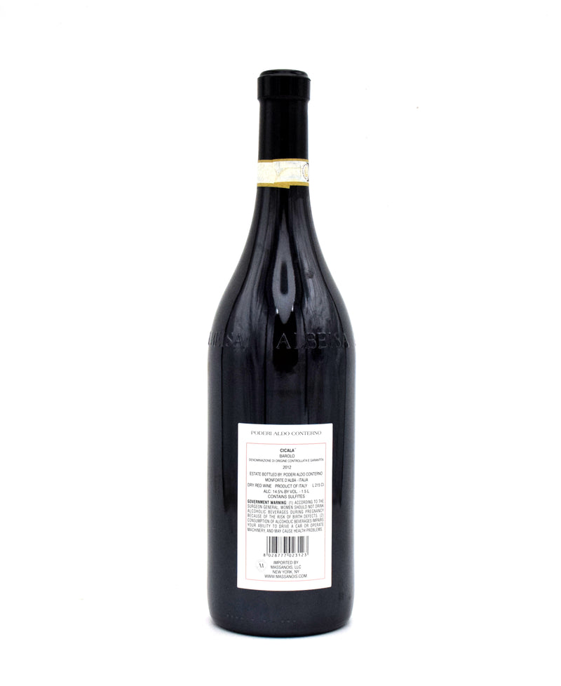 2012 Poderi Aldo Conterno Bussia Cicala 1.5L