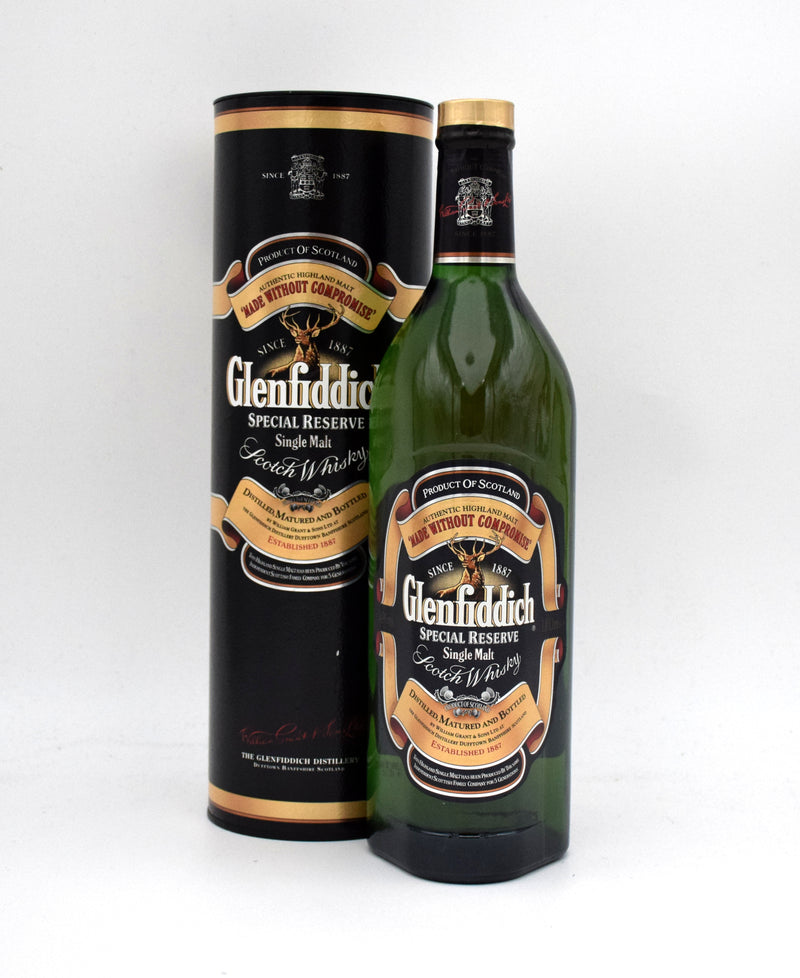 Glenfiddich Special Reserve Single Malt Scotch (Older Bottling, 1L)