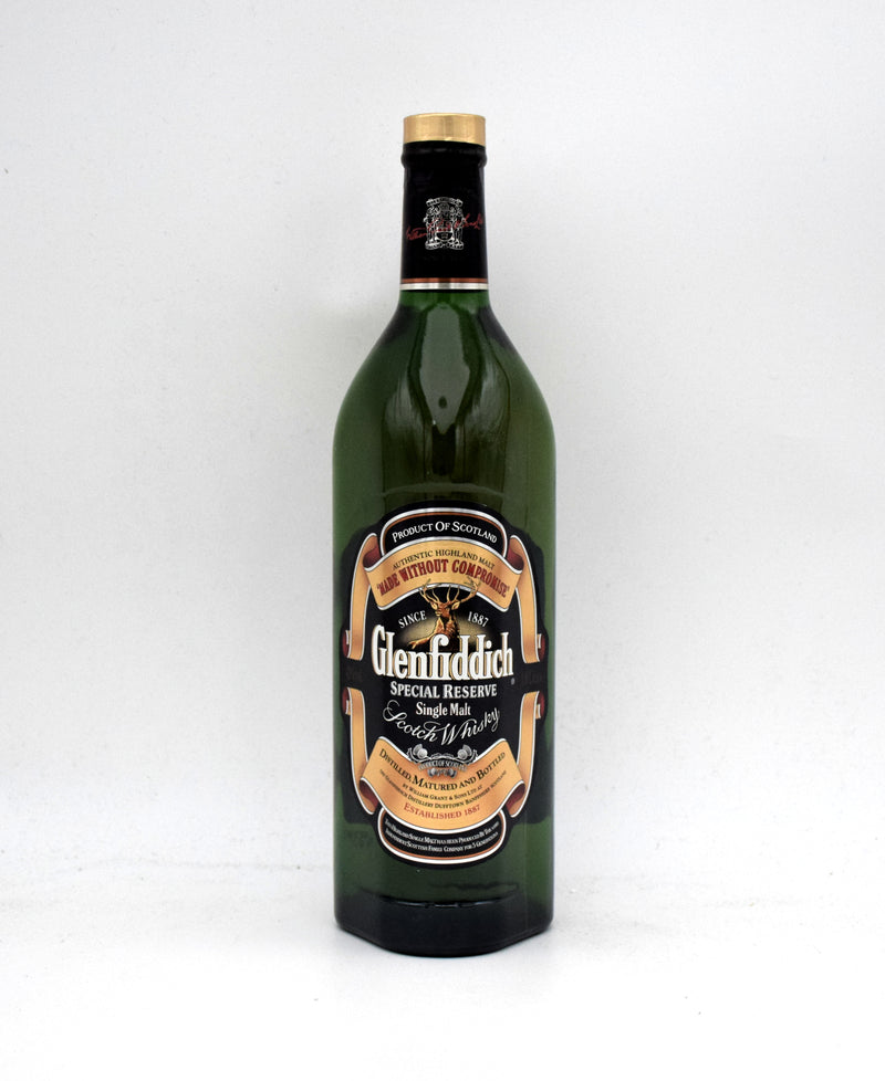 Glenfiddich Special Reserve Single Malt Scotch (Older Bottling, 1L)
