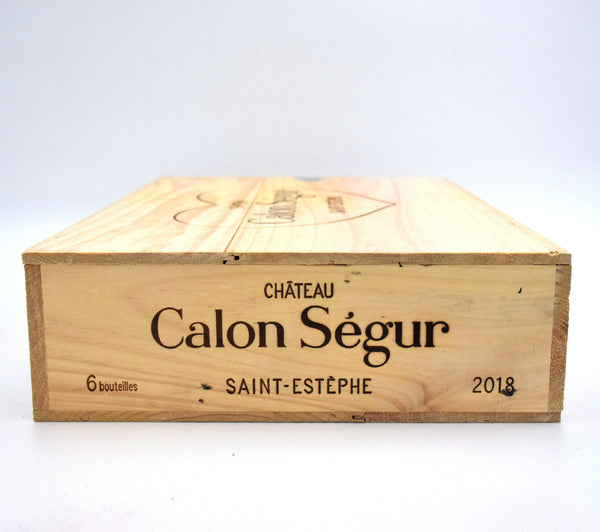 2018 Chateau Calon-Segur (Case of 6 Bottles)