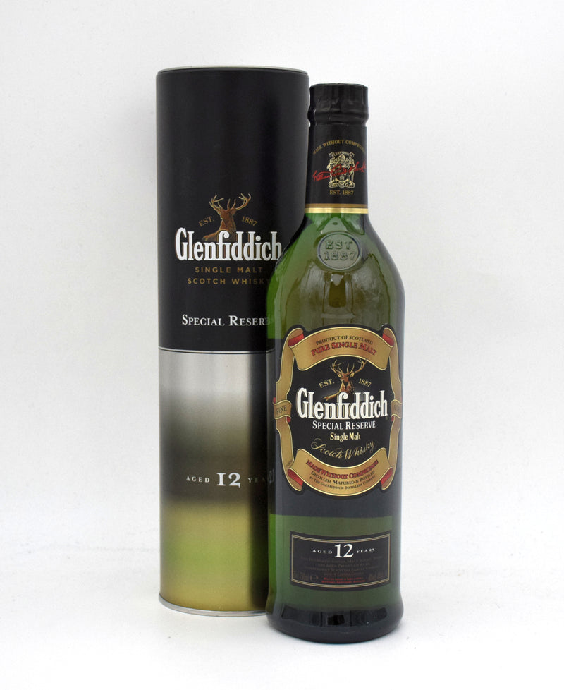 Glenfiddich Special Reserve 12 Year Old Pure Single Malt Scotch