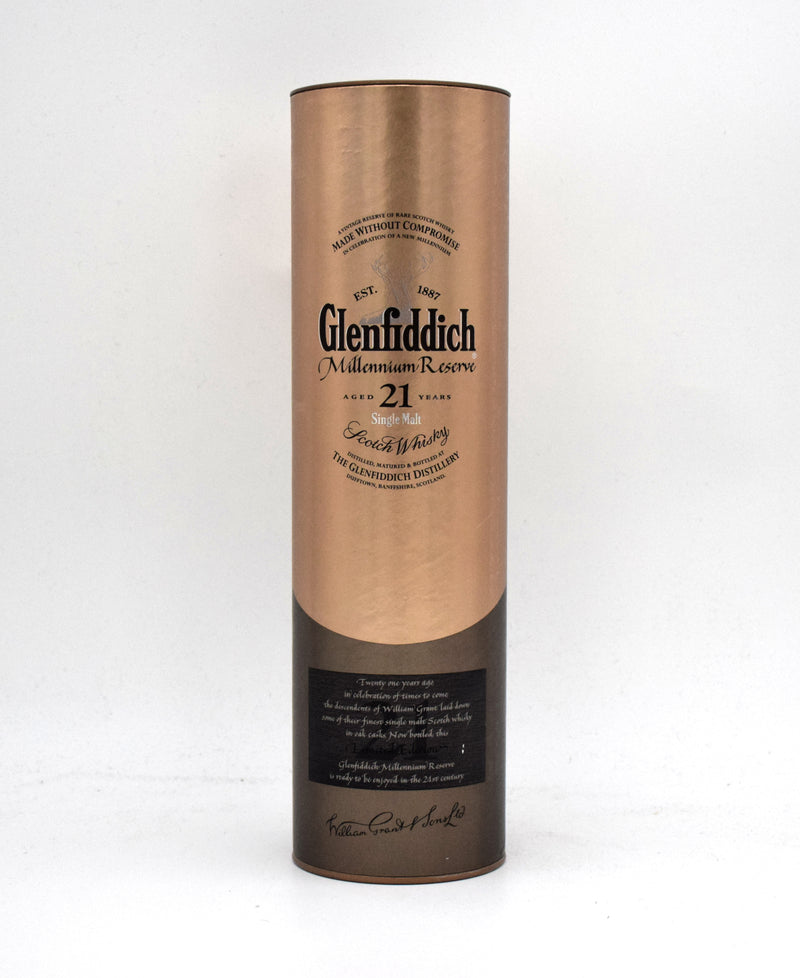 Glenfiddich 21 Year Millennium Reserve Single Malt Scotch