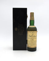 Glenlivet 'Special Jubilee Reserve' 25 Year Single Malt Scotch