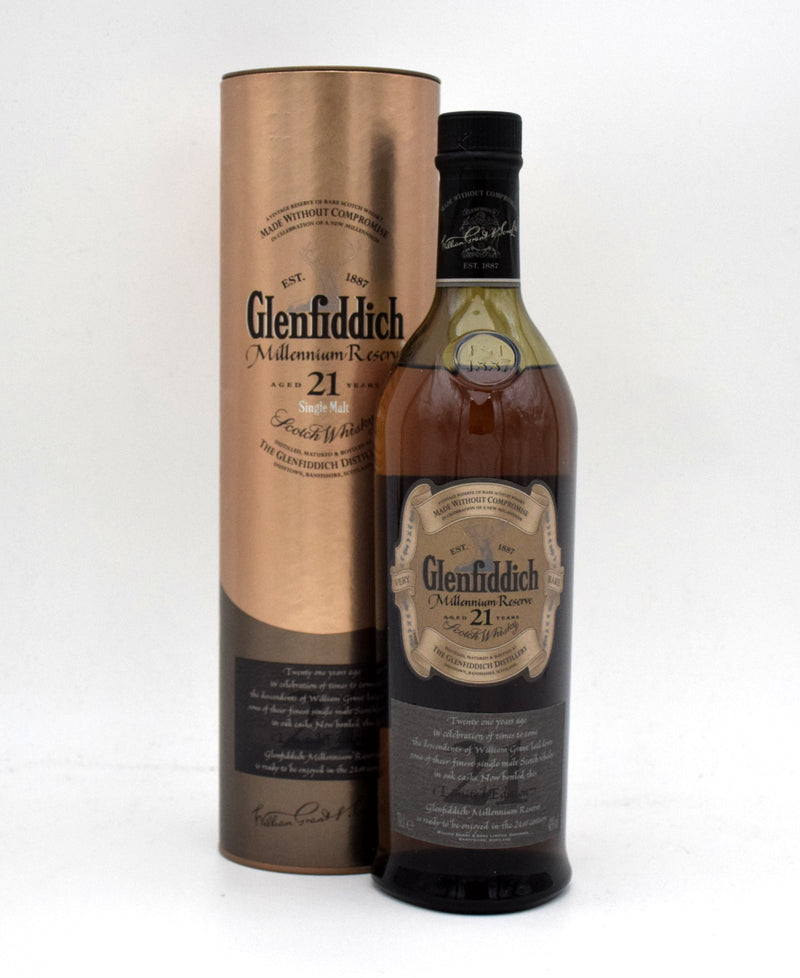 Glenfiddich 21 Year Millennium Reserve Single Malt Scotch