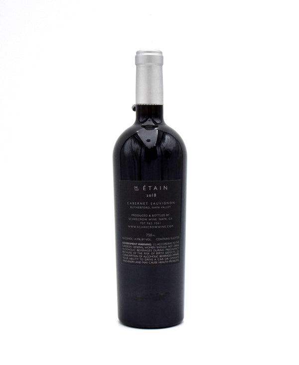 2018 Scarecrow 'M. Etain' Cabernet Sauvignon