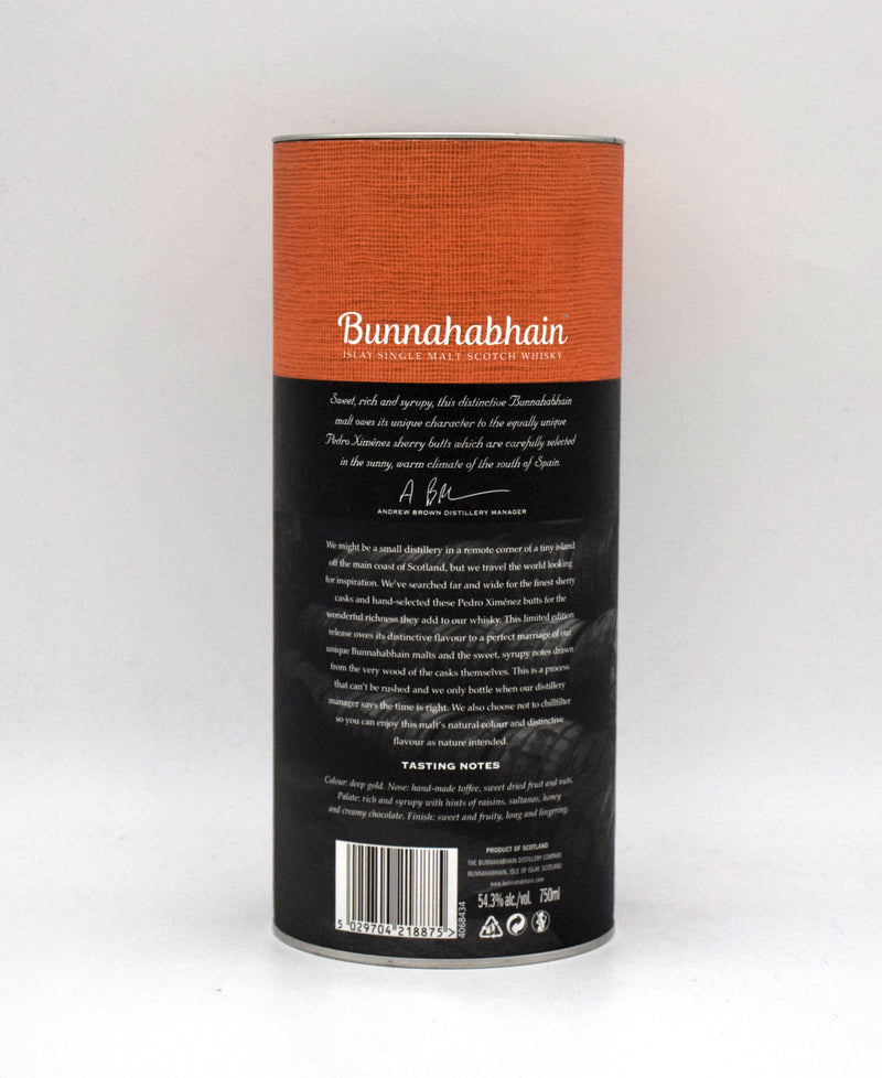 Bunnahabhain 14 Year 'Pedro Ximenez Finish' Single Malt Scotch (2003 Release)