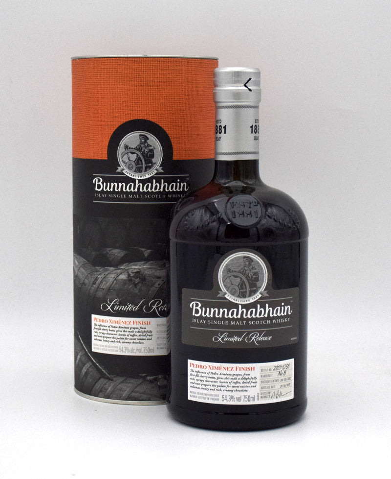 Bunnahabhain 14 Year 'Pedro Ximenez Finish' Single Malt Scotch (2003 Release)