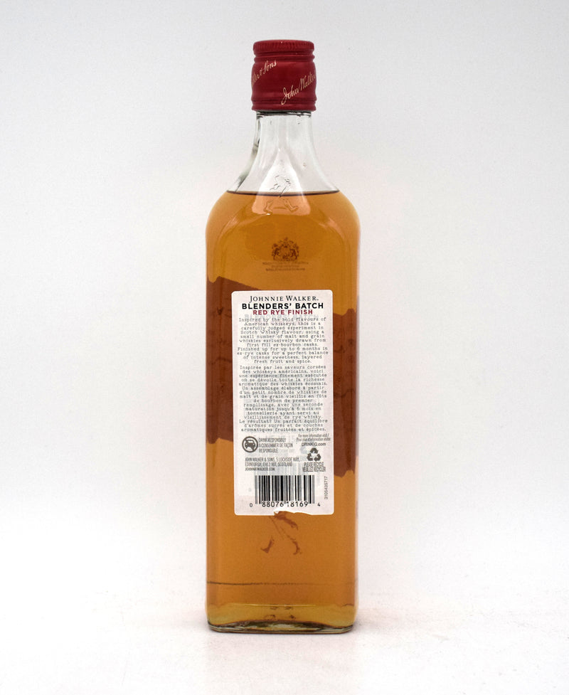 Johnnie Walker Blenders' Batch Red Rye Finish