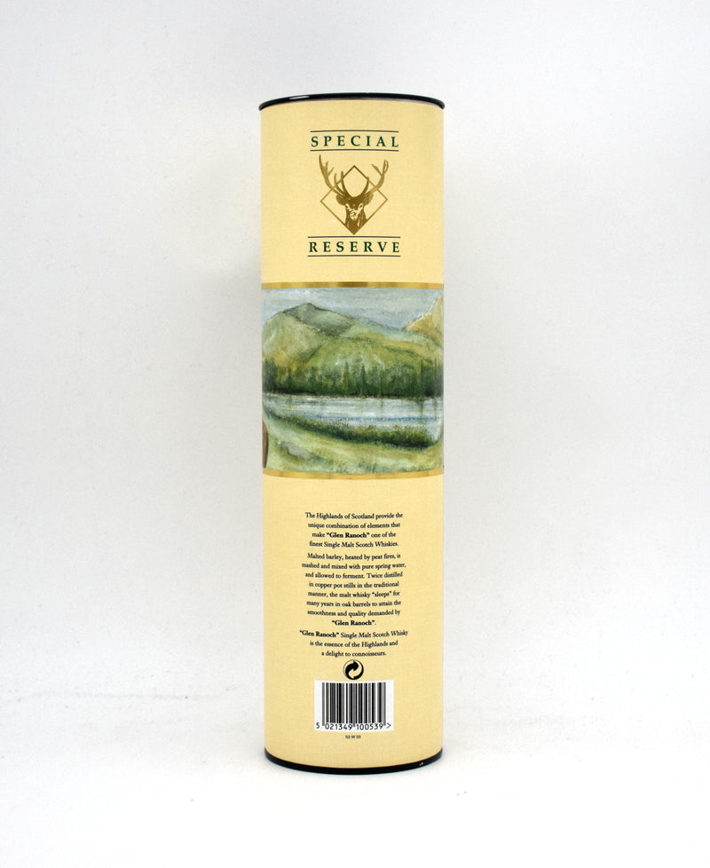 Glen Ranoch Special Reserve Single Highland Malt Scotch (1L)