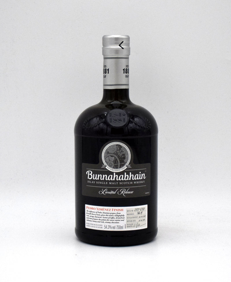 Bunnahabhain 14 Year 'Pedro Ximenez Finish' Single Malt Scotch (2003 Release)
