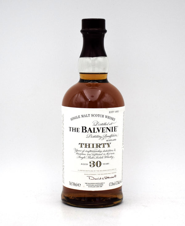Balvenie 30 Year Single Malt Scotch (No Box)