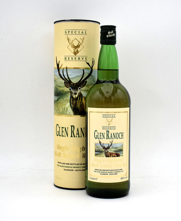 Glen Ranoch Special Reserve Single Highland Malt Scotch (1L)