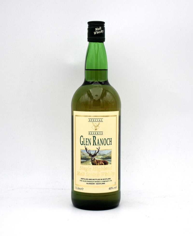 Glen Ranoch Special Reserve Single Highland Malt Scotch (1L)