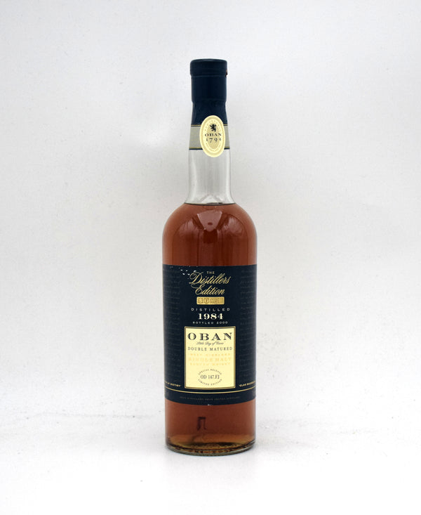 Oban Distiller's Edition 'Double Matured' Single Malt Scotch (1984 Release)