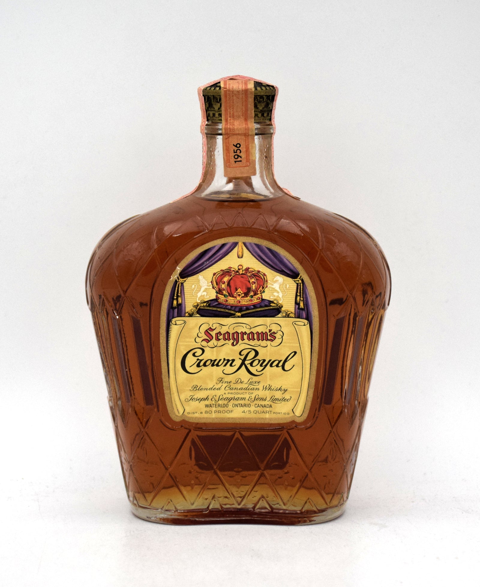 Crown Royal Blended Canadian Whisky (1956 Vintage) – FineLiquors
