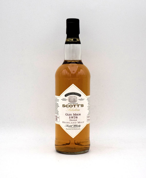 Scott's Selection 'Glen Mohr' Single Malt Scotch (1978 Release)