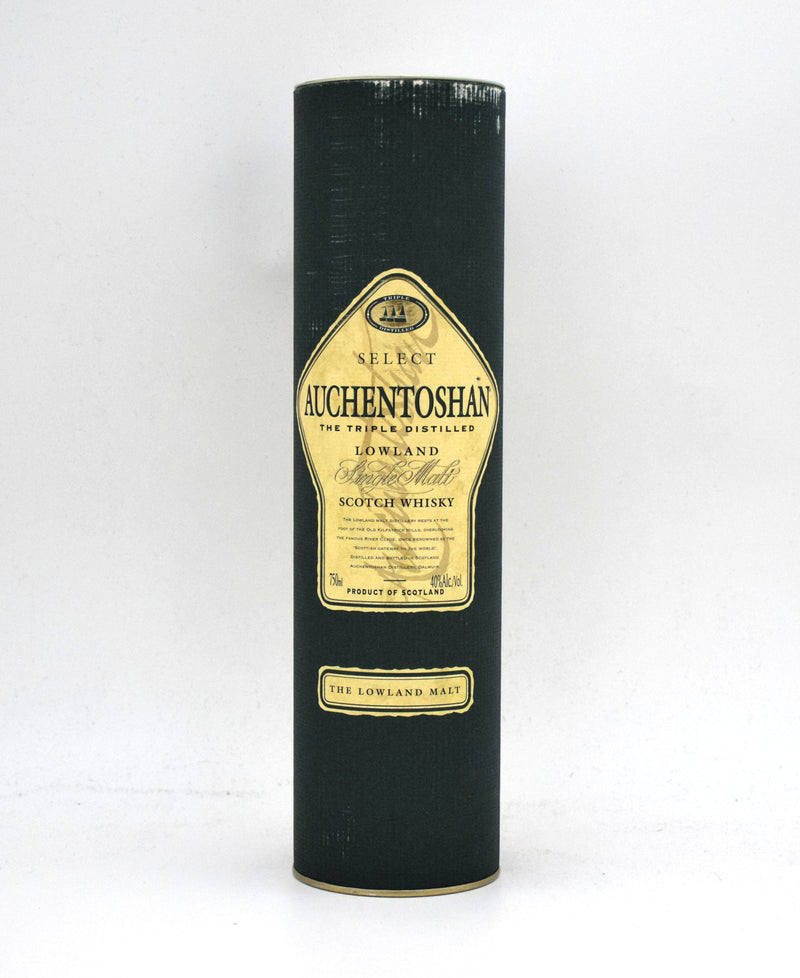 Auchentoshan 'Select' Lowland Triple Distilled Single Malt Scotch (Older Bottling)