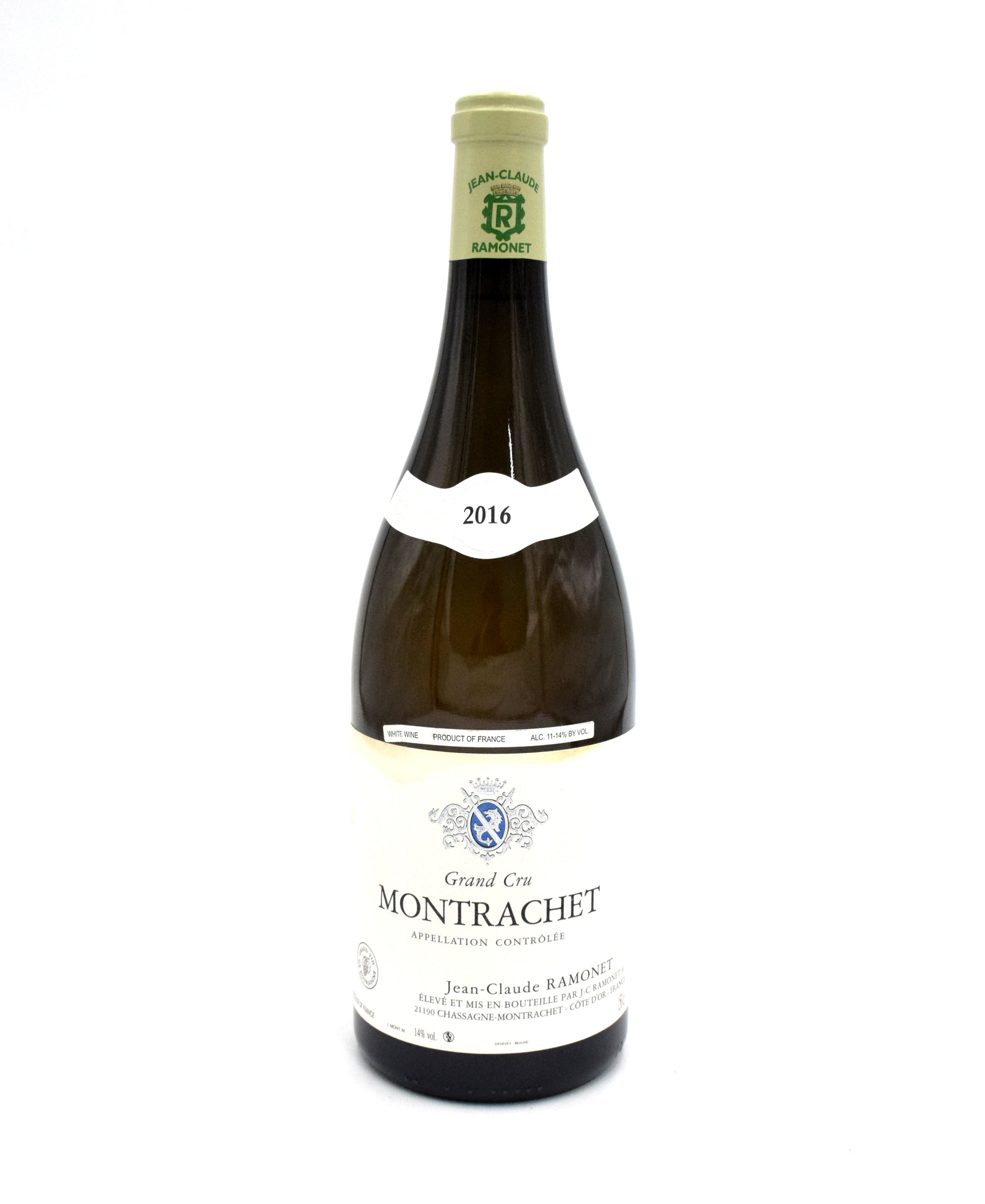 2016 Domaine Ramonet Montrachet Grand Cru 1.5L (Very Slightly Stained ...