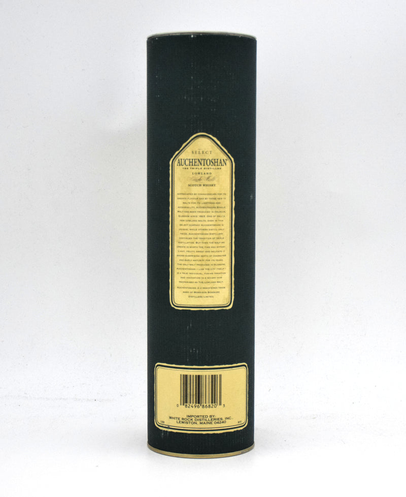Auchentoshan 'Select' Lowland Triple Distilled Single Malt Scotch (Older Bottling)