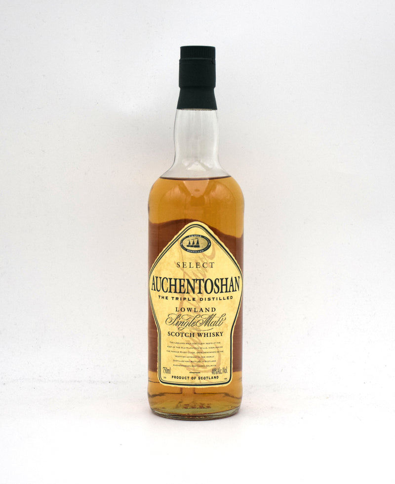 Auchentoshan 'Select' Lowland Triple Distilled Single Malt Scotch (Older Bottling)