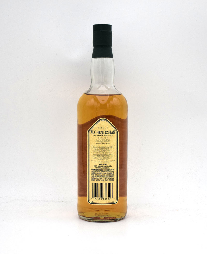 Auchentoshan 'Select' Lowland Triple Distilled Single Malt Scotch (Older Bottling)
