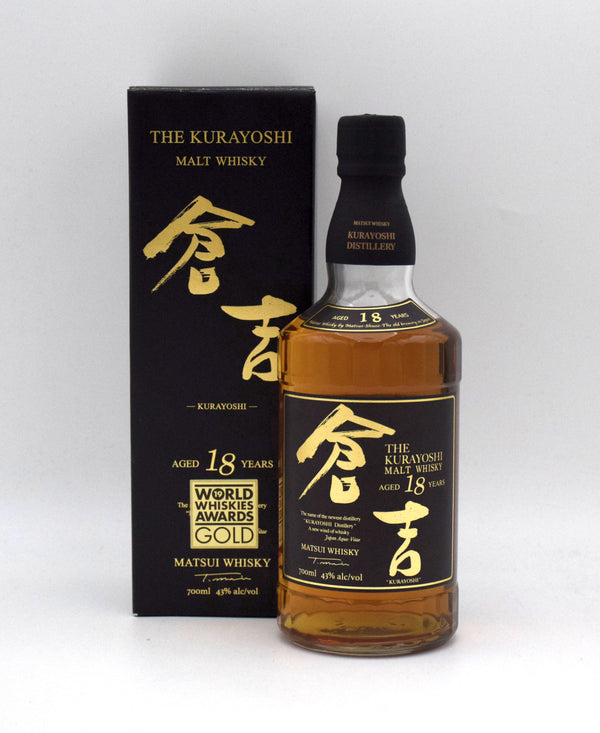 Matsui 'The Kurayoshi' 18 Year Japenese Malt Whisky
