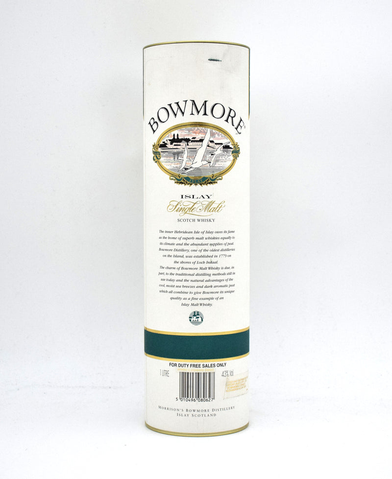 Bowmore 12 Year Old Islay Single Malt Scotch (1990's Bottling, 1L)