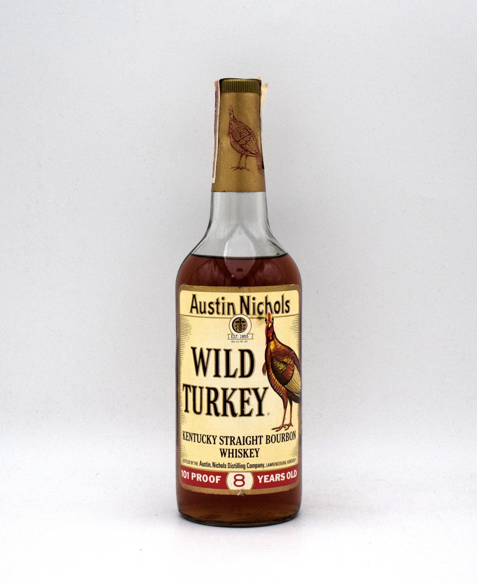 Wild Turkey 8 Year 101 Proof Bourbon (1985 Release) – FineLiquors