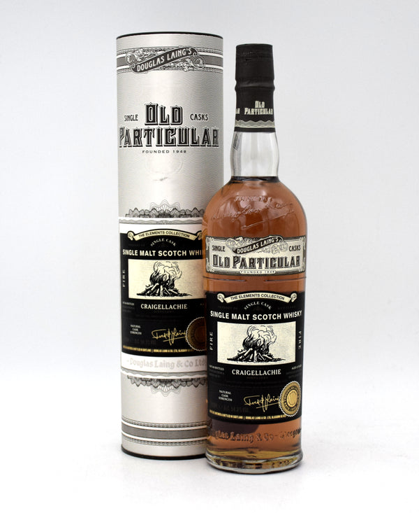 Old Particular 'Craigellachie' 12 Year Single Malt Scotch (2006 Release, Elements Collection: Fire)