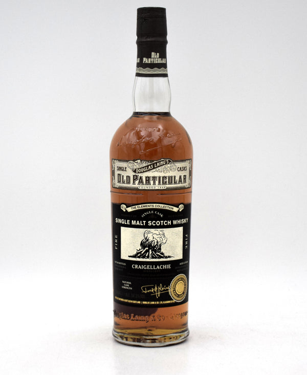 Old Particular 'Craigellachie' 12 Year Single Malt Scotch (2006 Release, Elements Collection: Fire)