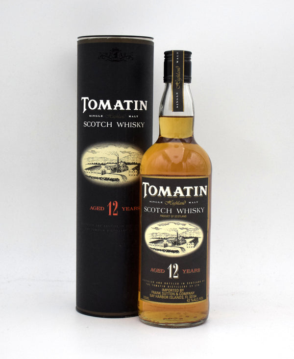 Tomatin 12 Year Scotch Whisky (1990's Vintage)
