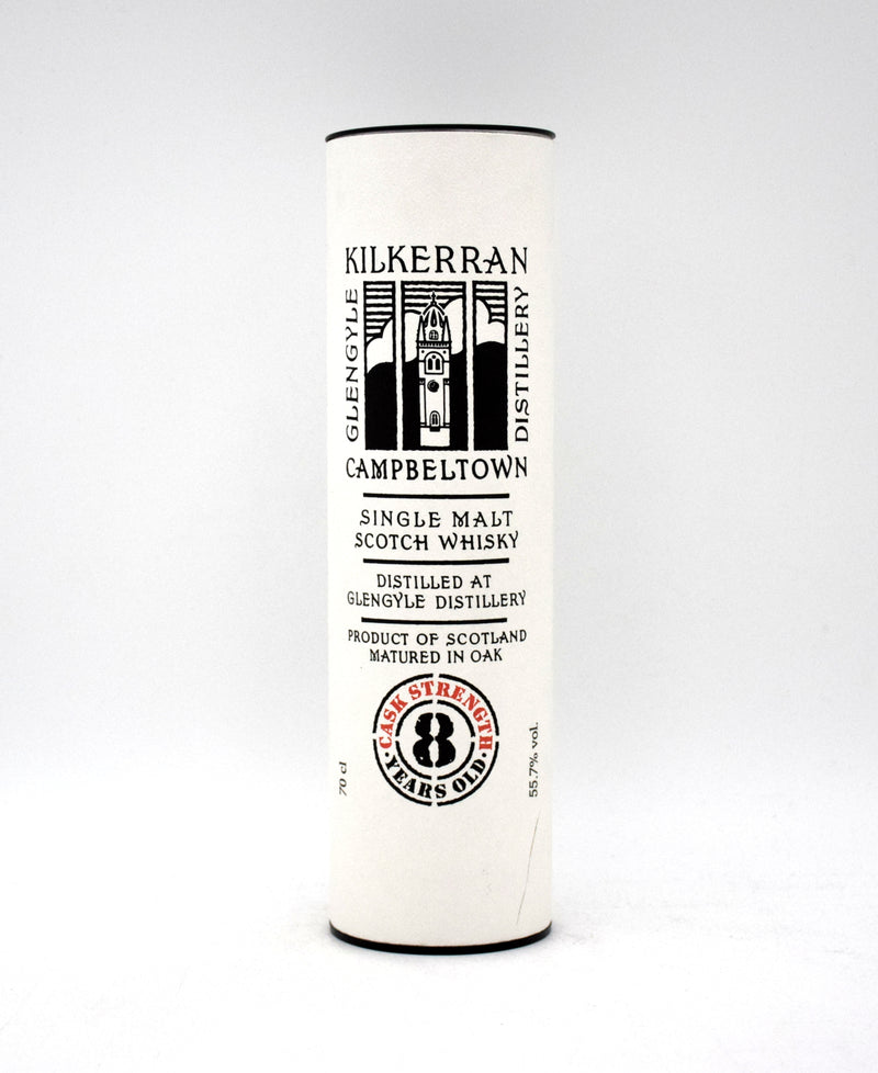 Glengyle Distillery 'Kilkerran' Cask Strength 8 Year Single Malt Scotch