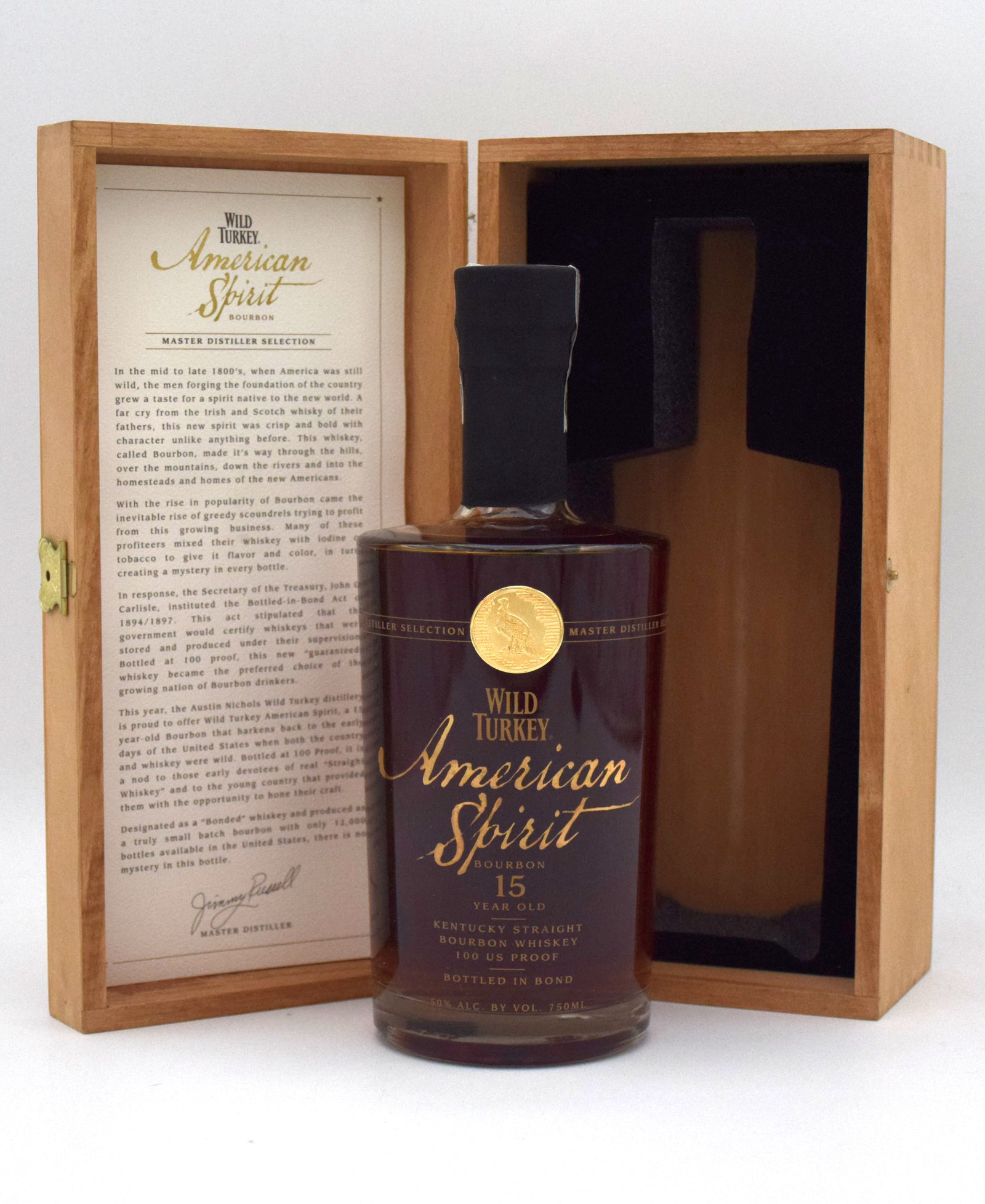 Wild Turkey American Spirit 15 Year Kentucky Bourbon – FineLiquors