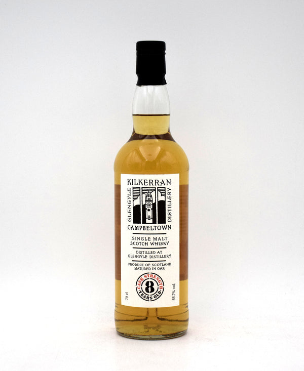 Glengyle Distillery 'Kilkerran' Cask Strength 8 Year Single Malt Scotch