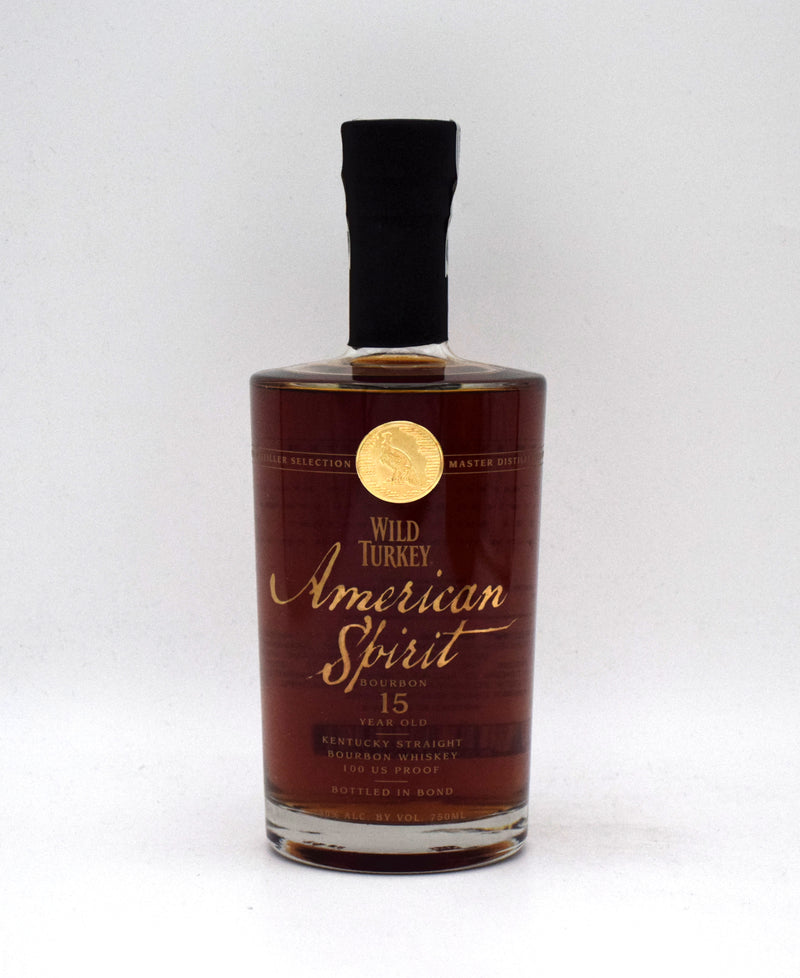 Wild Turkey American Spirit 15 Year Kentucky Bourbon