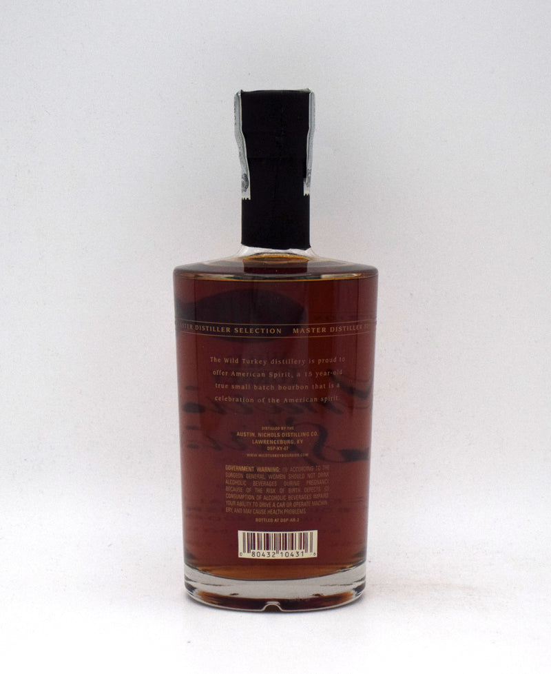 Wild Turkey American Spirit 15 Year Kentucky Bourbon
