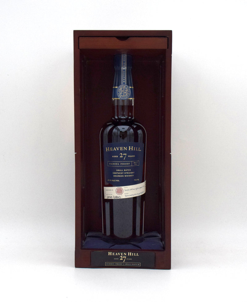 Heaven Hill 27 Year 'Barrel Proof' Small Batch Bourbon