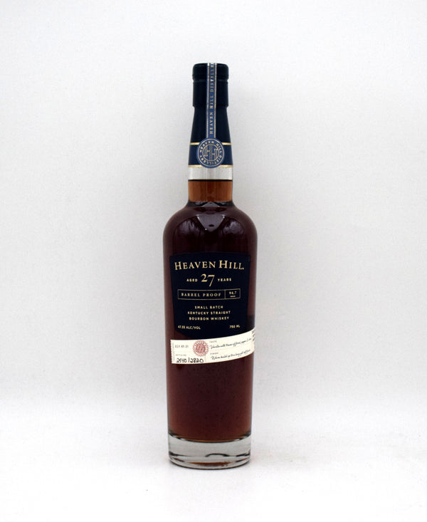 Heaven Hill 27 Year 'Barrel Proof' Small Batch Bourbon