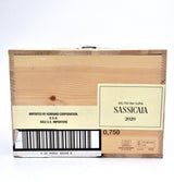 2020 Tenuta San Guido Sassicaia Bolgheri (Case of 6 Bottles)