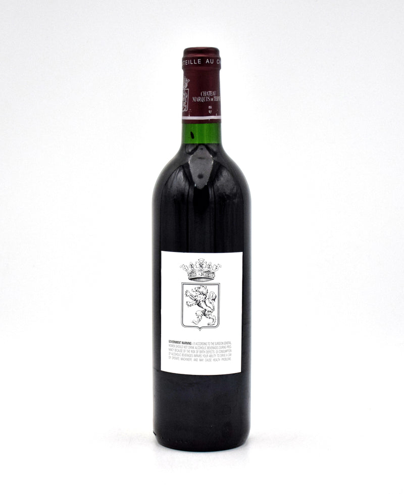 1996 Chateau Marquis de Terme