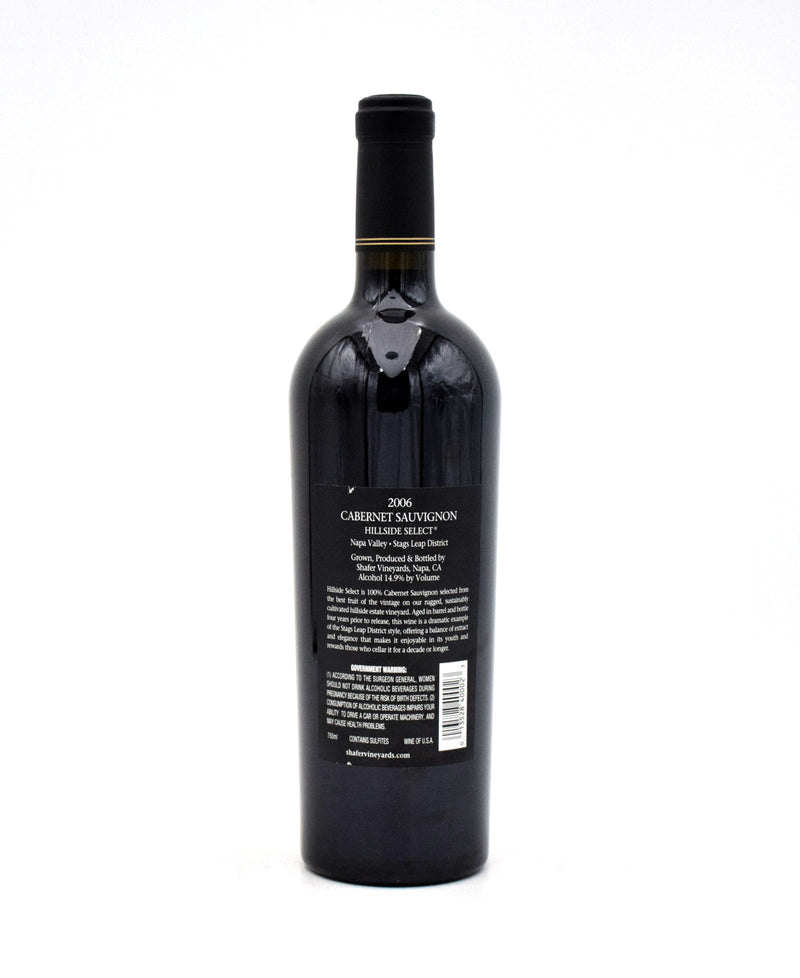 2006 Shafer Vineyards Hillside Select Cabernet Sauvignon