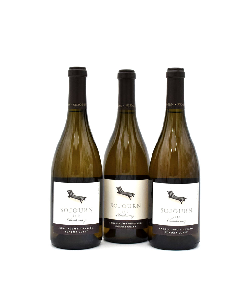 2012 Sojourn Cellars Sangiacomo Vineyards Chardonnay
