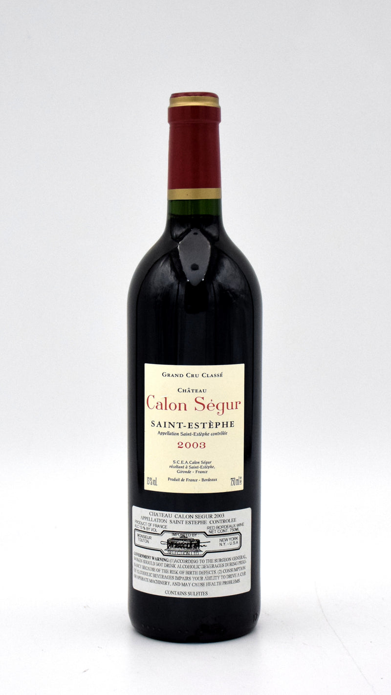 2003 Chateau Calon-Segur