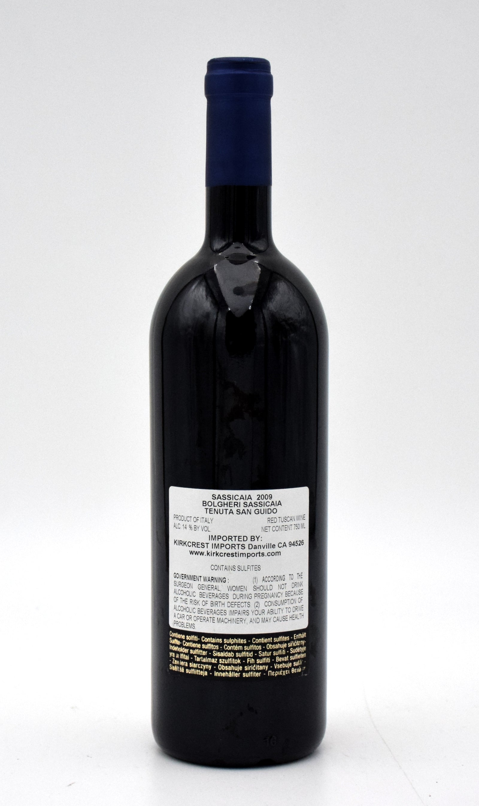 2009 Tenuta San Guido Sassicaia Bolgheri – FineLiquors