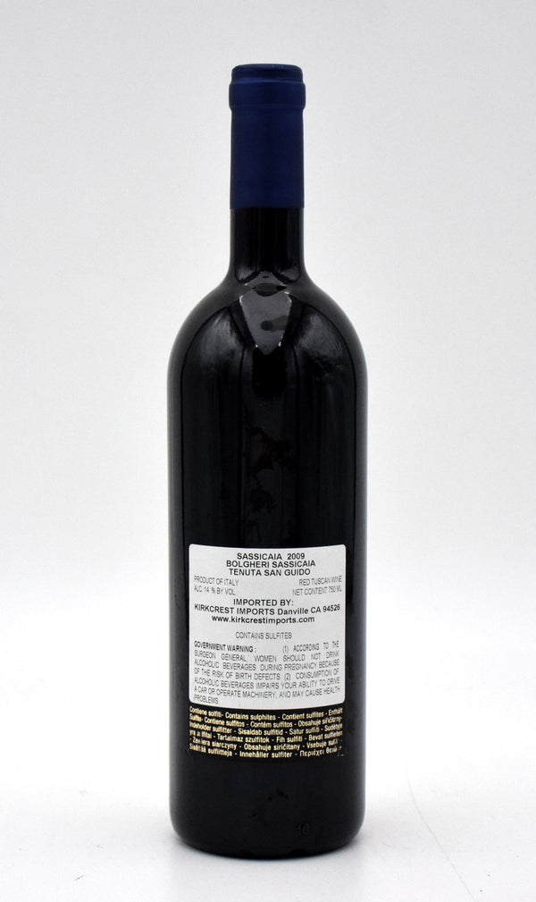 2009 Tenuta San Guido Sassicaia Bolgheri