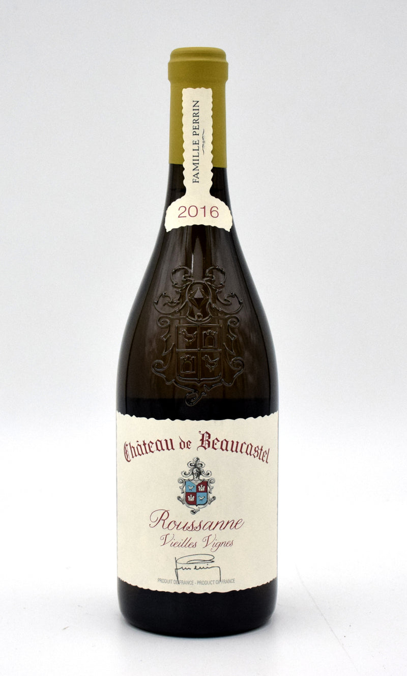 2016 Chateau de Beaucastel Chateauneuf-du-Pape Blanc Roussanne Vieilles Vignes