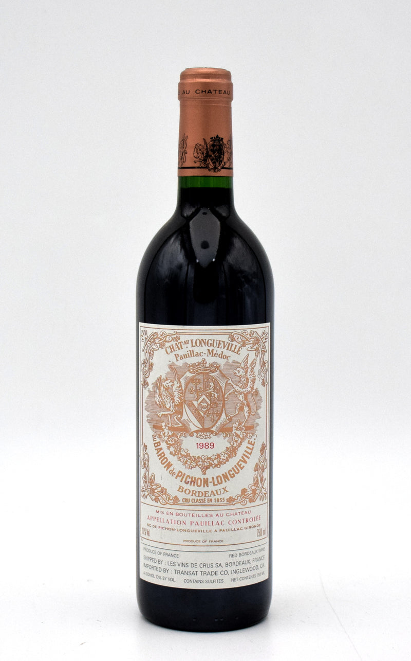 1989 Chateau Pichon-Longueville au Baron de Pichon-Longueville